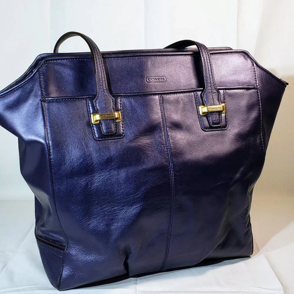Coach Taylor North/South leather tote # F25941 - Picture 2 of 13